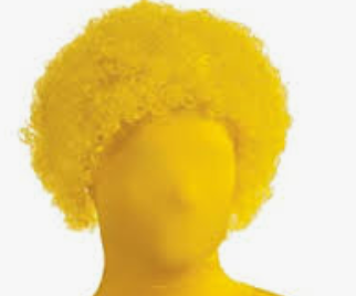 WIG: Yellow Clown Wig