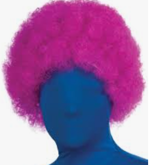 WIG: Purple Clown Wig