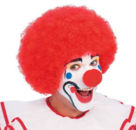 WIG: Clown Wig Red