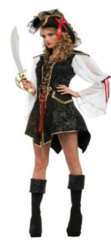 ADULT COSTUME: Cutthroat Wench