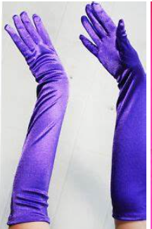ACCESS: Gloves, Purple Formal
