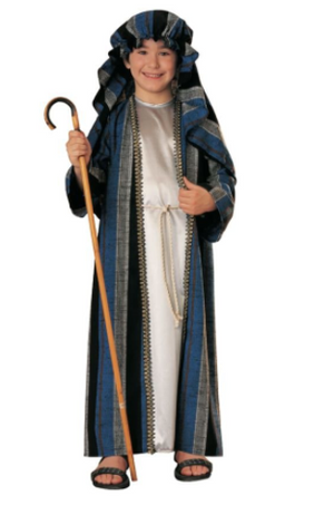 KIDS COSTUME: Xmas, Child Shepherd Costume L