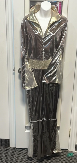 COSTUME RENTAL - X288A Sugar Baby Holographic Jumpsuit