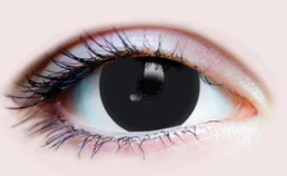 PRIMAL EYES:  Black Mini Sclera  962