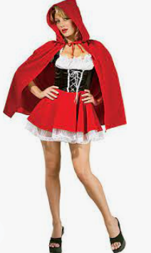 ADULT COSTUME: Red Riding Hood Costume