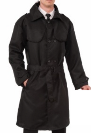 COSTUME RENTAL - D77A Secret Agent Trench Coat 1 pc