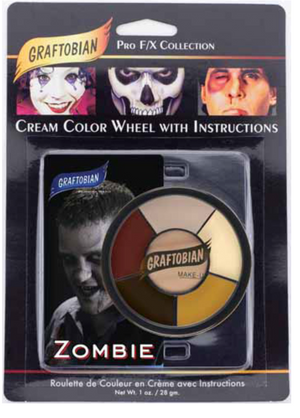 MAKEUP: Zombie Cream Colour Wheel