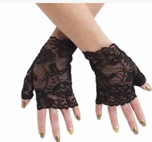 ACCESS: Gloves, Lace (fingerless)