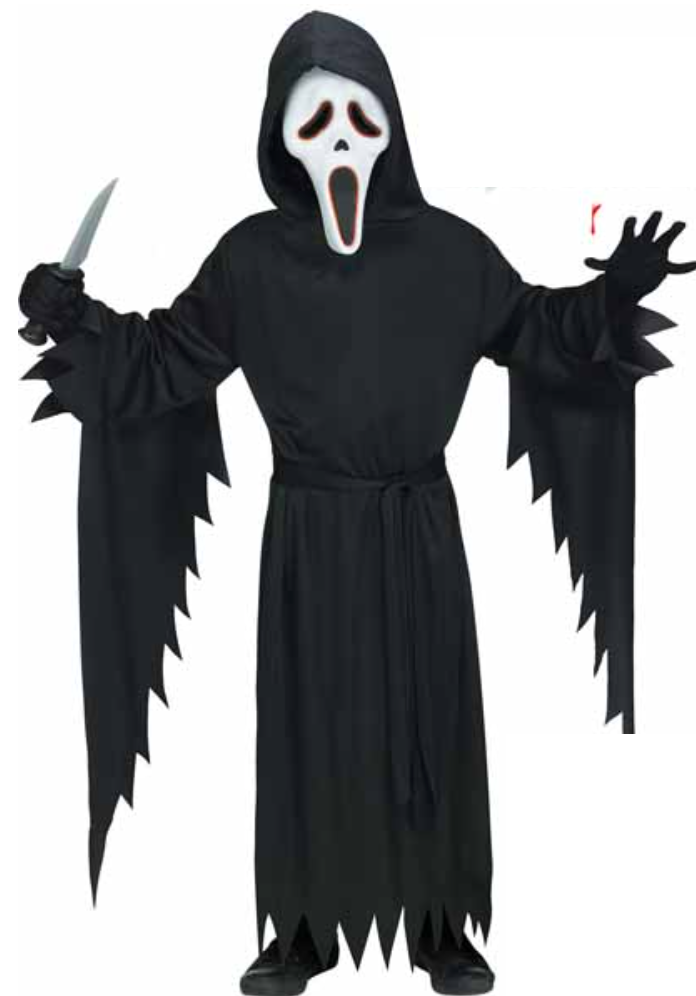 ADULT COSTUME:  Scream Costume
