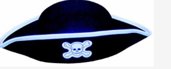 HAT:  Pirate Hat Kids