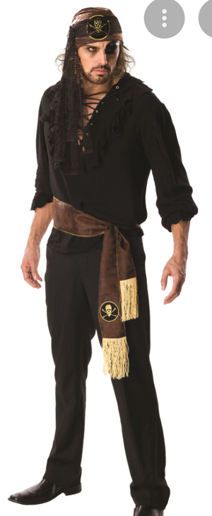 ADULT COSTUME: Swashbuckler Pirate Costume