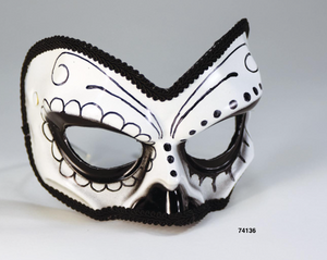 MASK:  Venetian Mask - Day of the Dead SKull