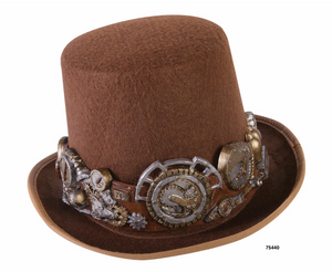 HAT: Steampunk Hat with deluxe band