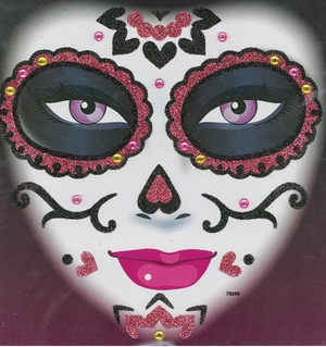 Tattoos:  Day of the Dead Sticker Tattoos