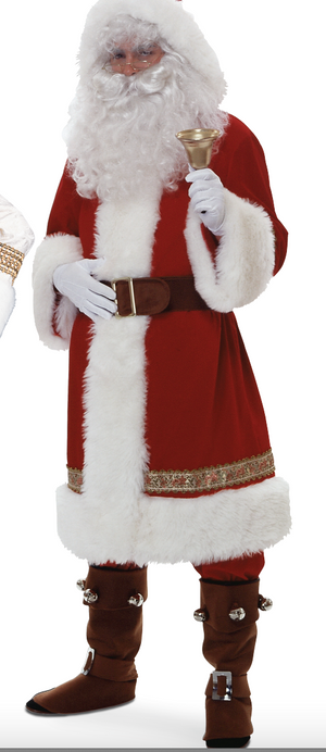 COSTUME RENTAL - S107 Old time Santa Clause..