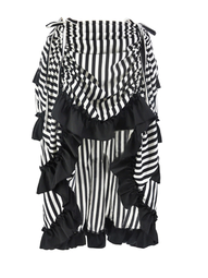 COSTUME RENTAL - G49B Pirate /Saloon Striped Skirt