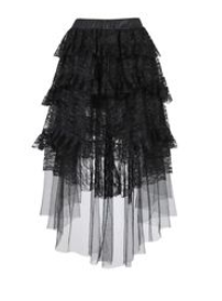 COSTUME RENTAL - G49A Pirate /Saloon Lace Skirt   (MED)