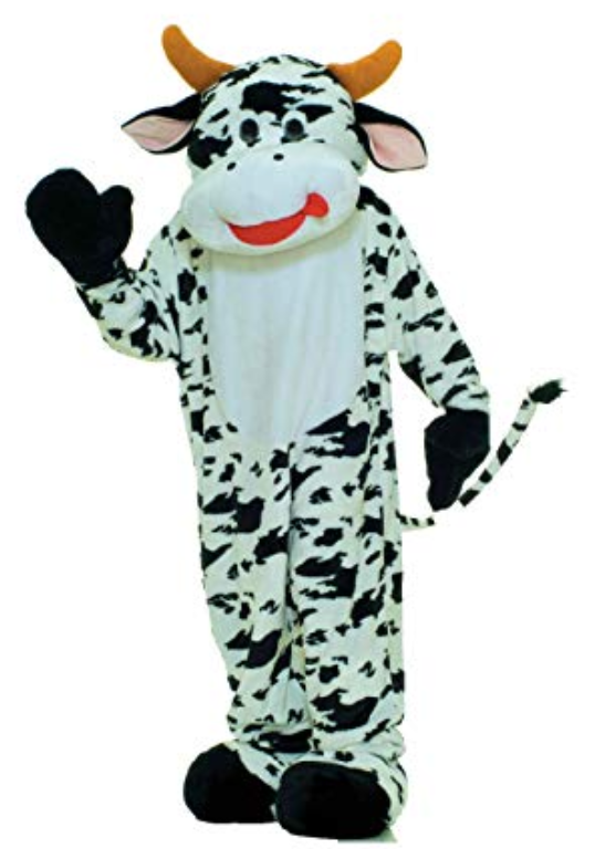 COSTUME RENTAL - R154 Cow 4 pieces