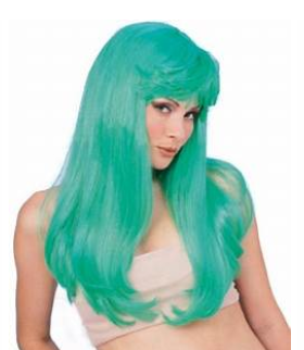 WIG: Glamour Wig Green