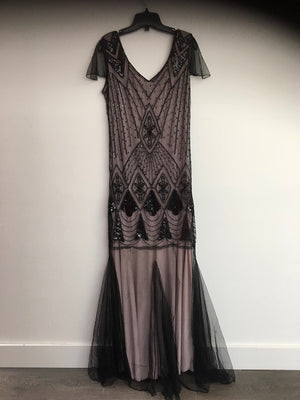 COSTUME RENTAL - J9   1920's Great Gatsby Gown