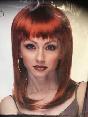 WIG:  Hollywood Red Wig