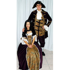 COSTUME RENTAL - B6  Queen Charlotte / Bridgerton - 2 pc MED