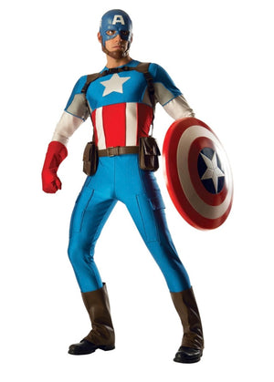 COSTUME RENTAL - E16 Captain America - 9 pcs large