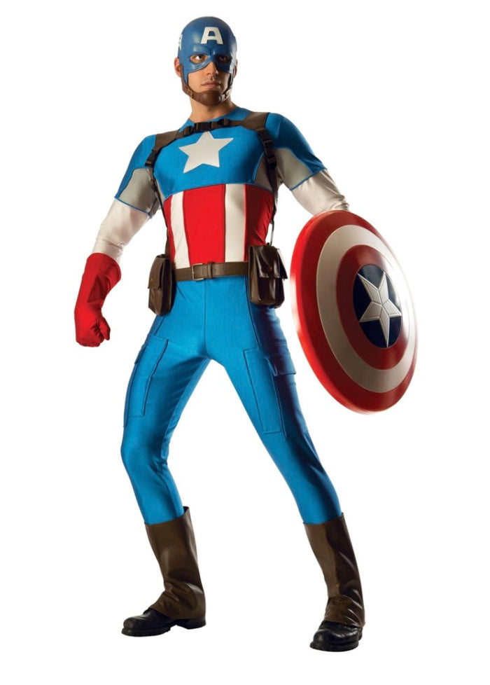 COSTUME RENTAL - E16 Captain America - 9 pcs large NOT AVAIL OCT25-27