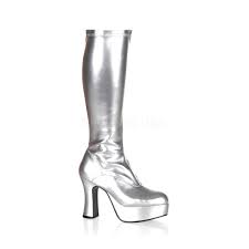SHOES: GOGO Boots, Exotica Silver