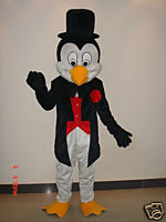 COSTUME RENTAL - R125 Penguin Mascot 7 pieces