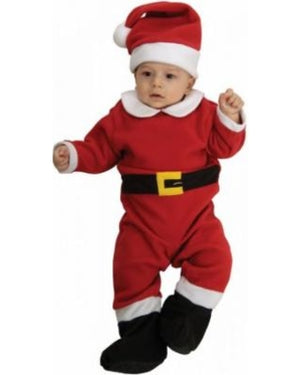 KIDS COSTUME: Xmas, Fleece Santa Baby costume