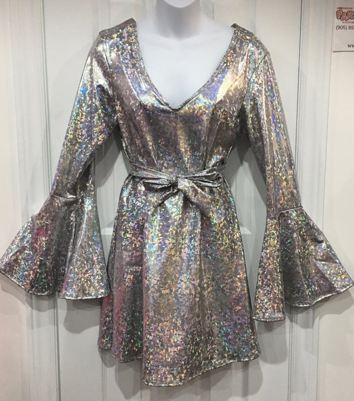 COSTUME RENTAL - X217 Sparkle Diva Disco Dress
