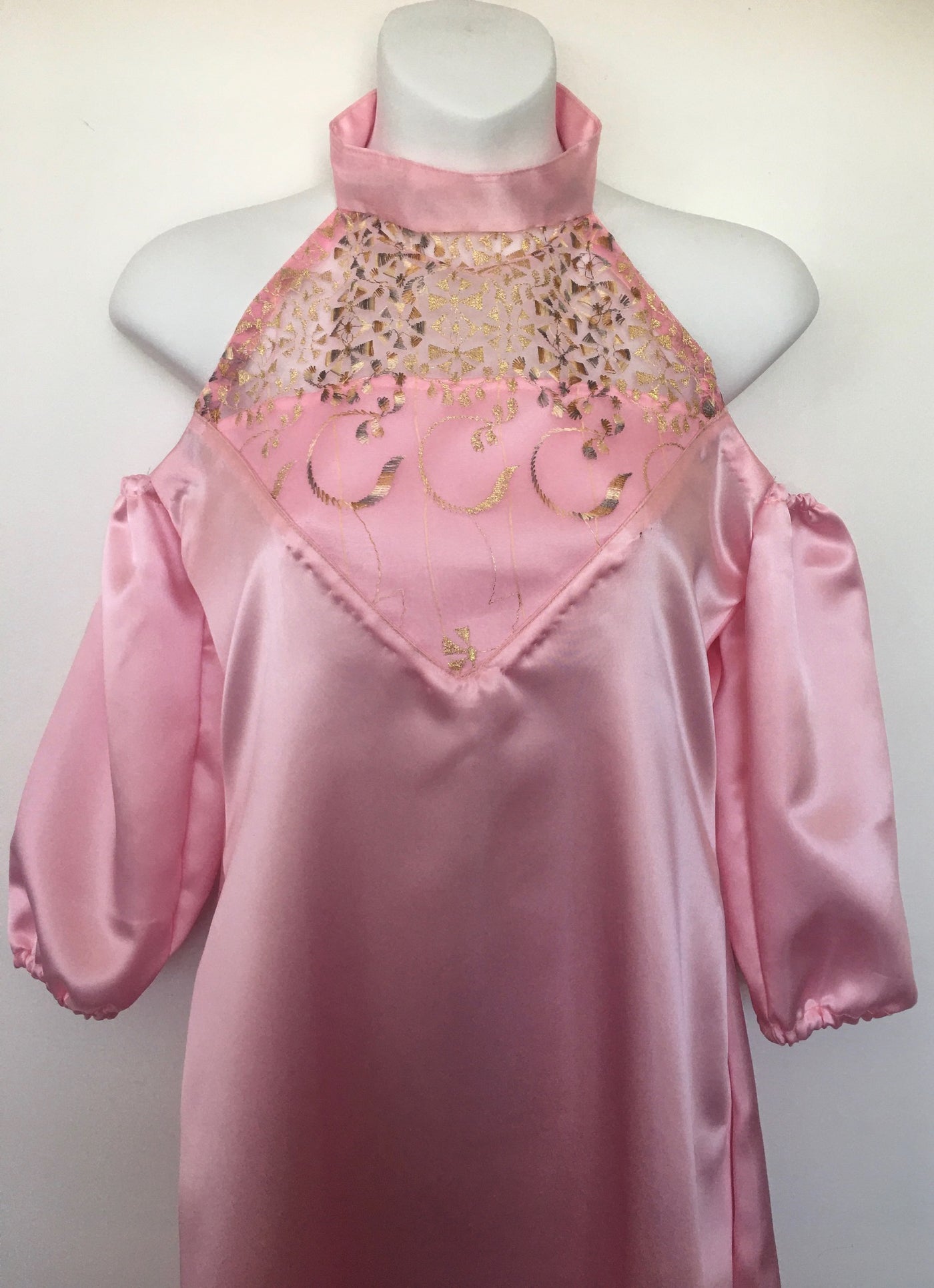COSTUME RENTAL Y240 Andie Walsh Prom Dress (Pretty in Pink) sml