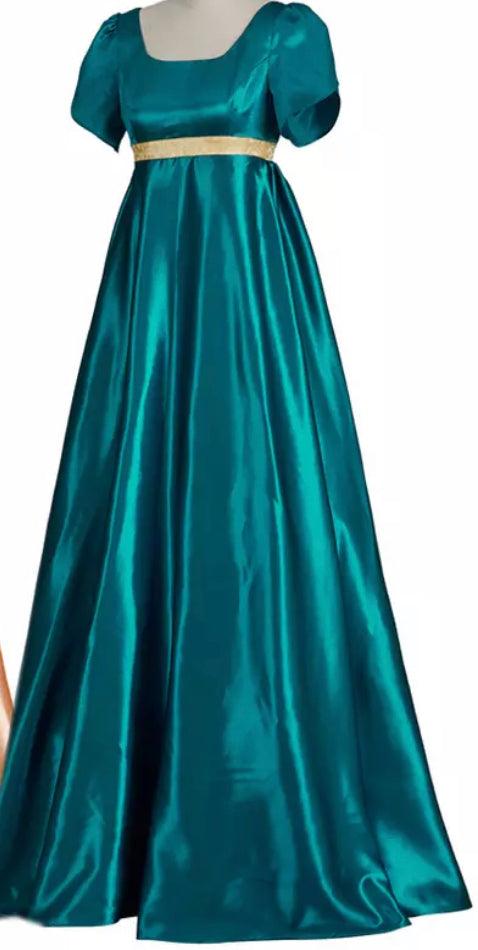 COSTUME RENTAL - C1c Bridgerton / Regency Dress XL 1 piece
