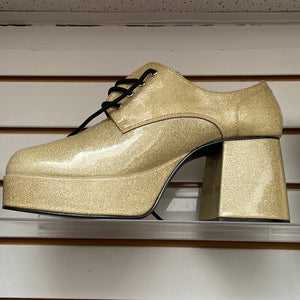 SHOES: Platform Shoes- Gold