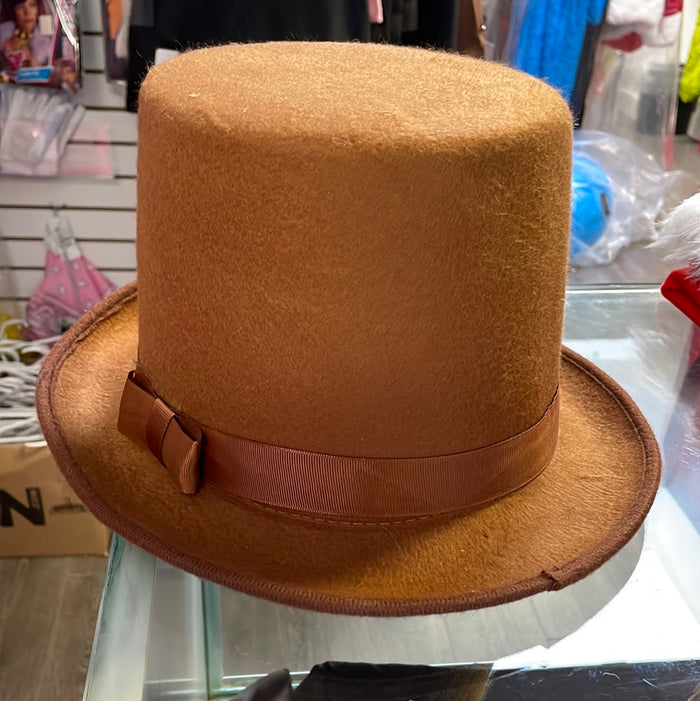 COSTUME RENTAL - Z20 Brown Top Hat Rental