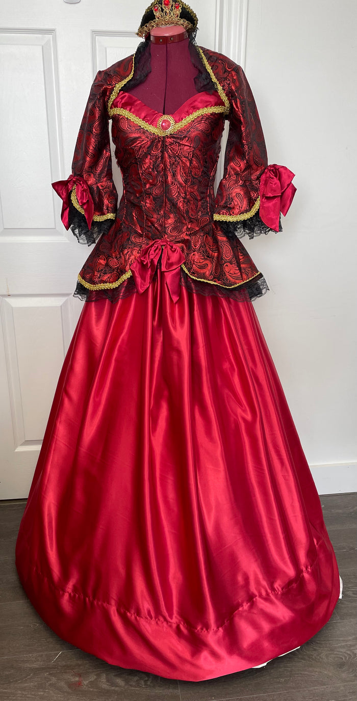 COSTUME RENTAL - B9A Victorian Vivian / Bridgerton - 4 pc MED