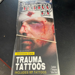 Tattoos: Trauma Intensive Care Tattoos