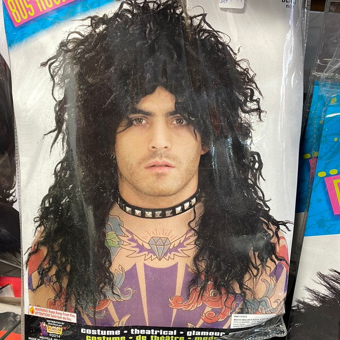 WIG:  80s Rock star wig