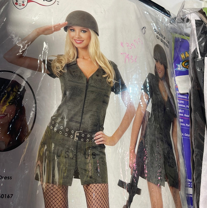 ADULT COSTUME: Gi Army dress