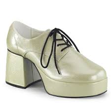 SHOES: Platform Shoes- Pearl Gold